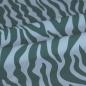 Preview: Sport Yoga Jersey Kunstfaser Zebra salbeigrün